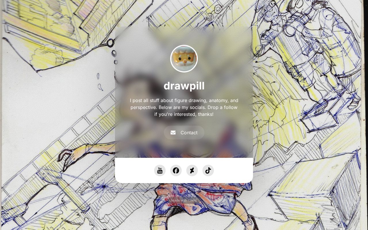 drawpill's socials